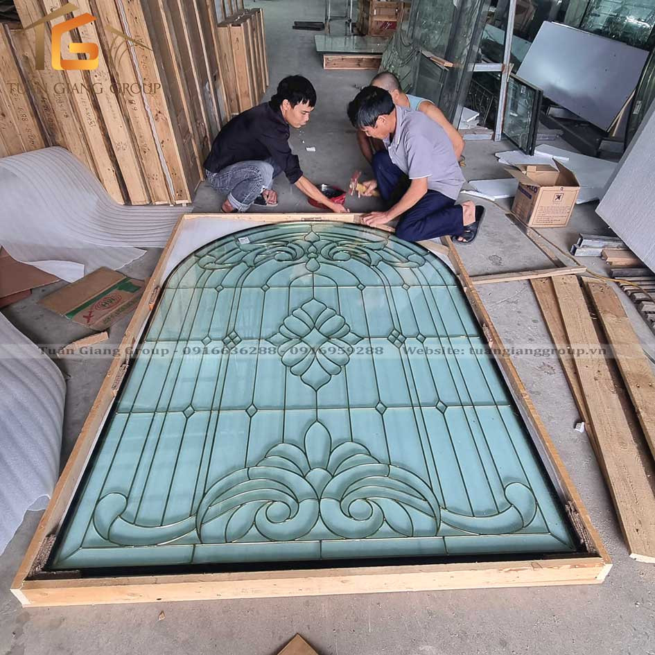 Vách Kính Hoa Đồng 023