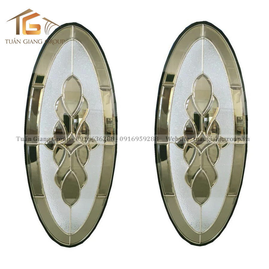 Vách Kính Bầu Dục 012