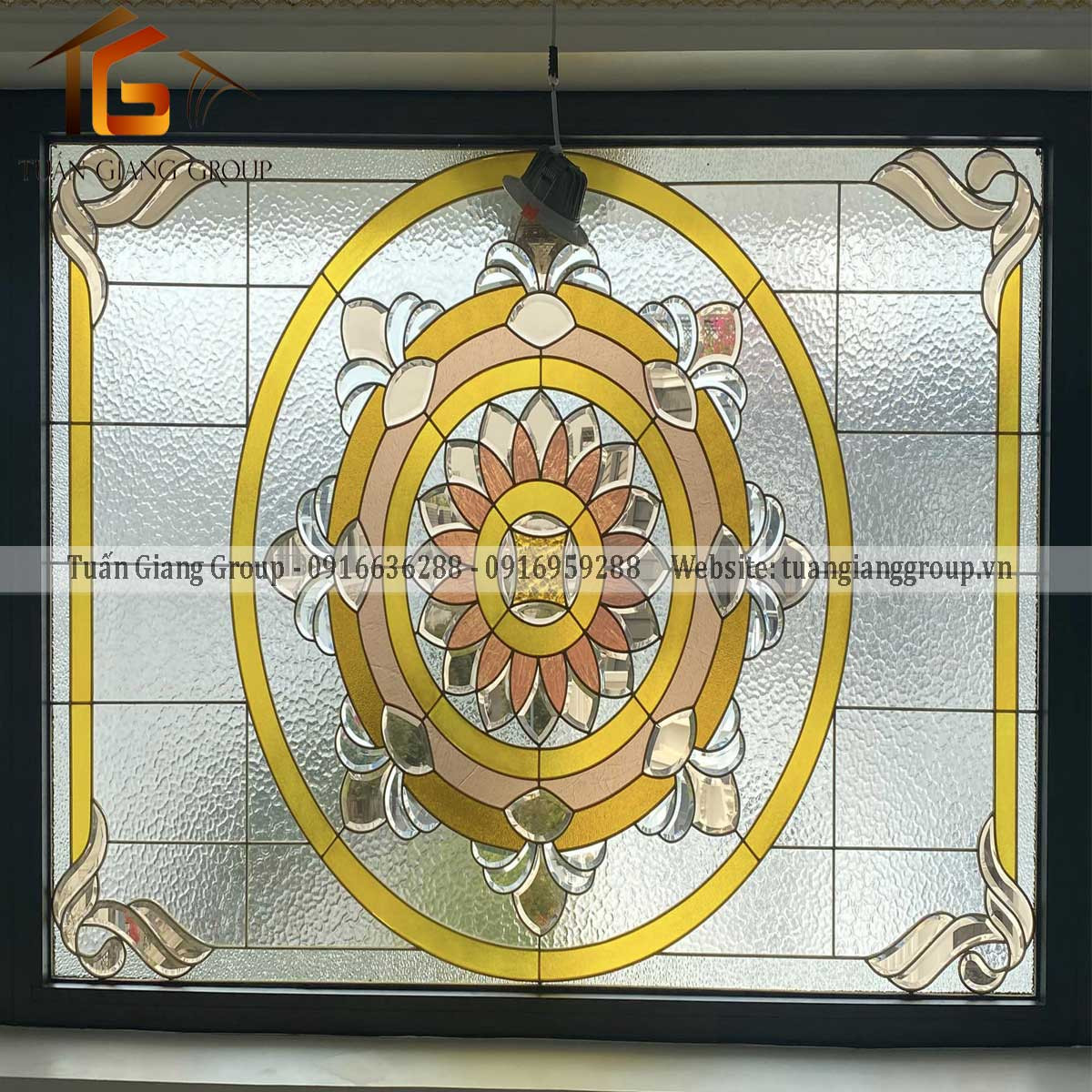 Vách Kính Hoa Đồng 008