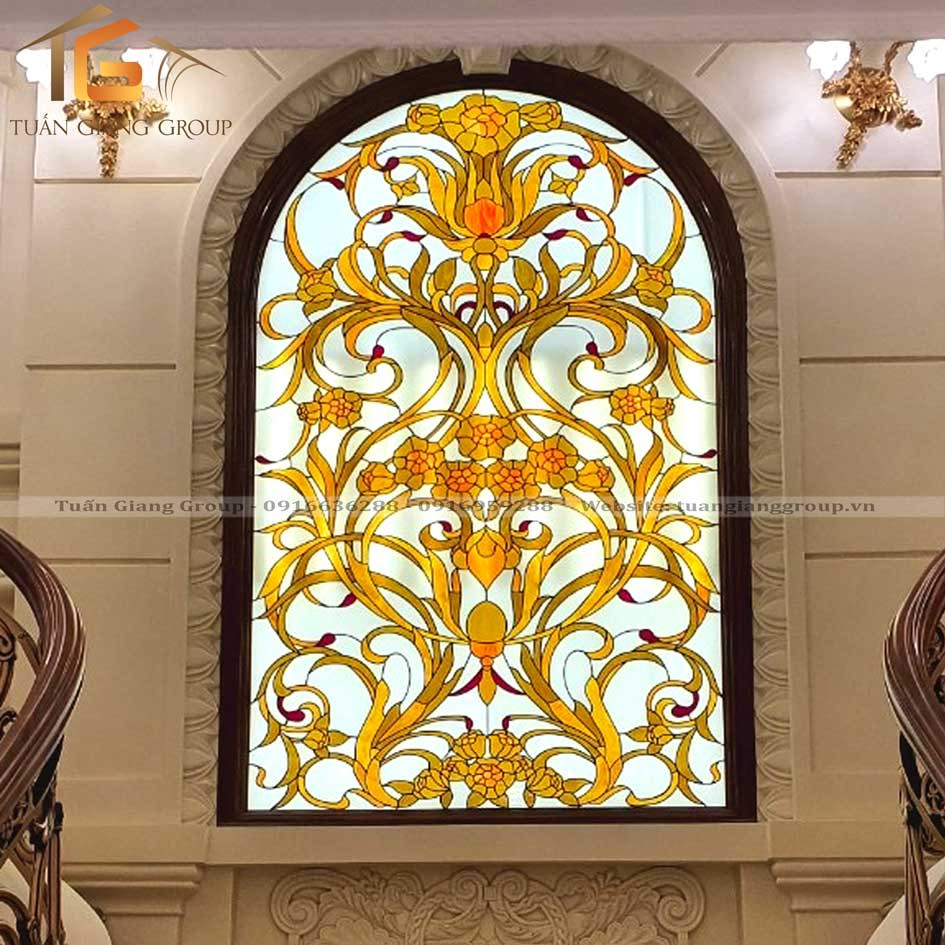 Vách Kính Hoa Đồng 009