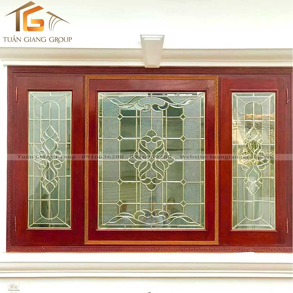 Vách kính hoa đồng VV-023