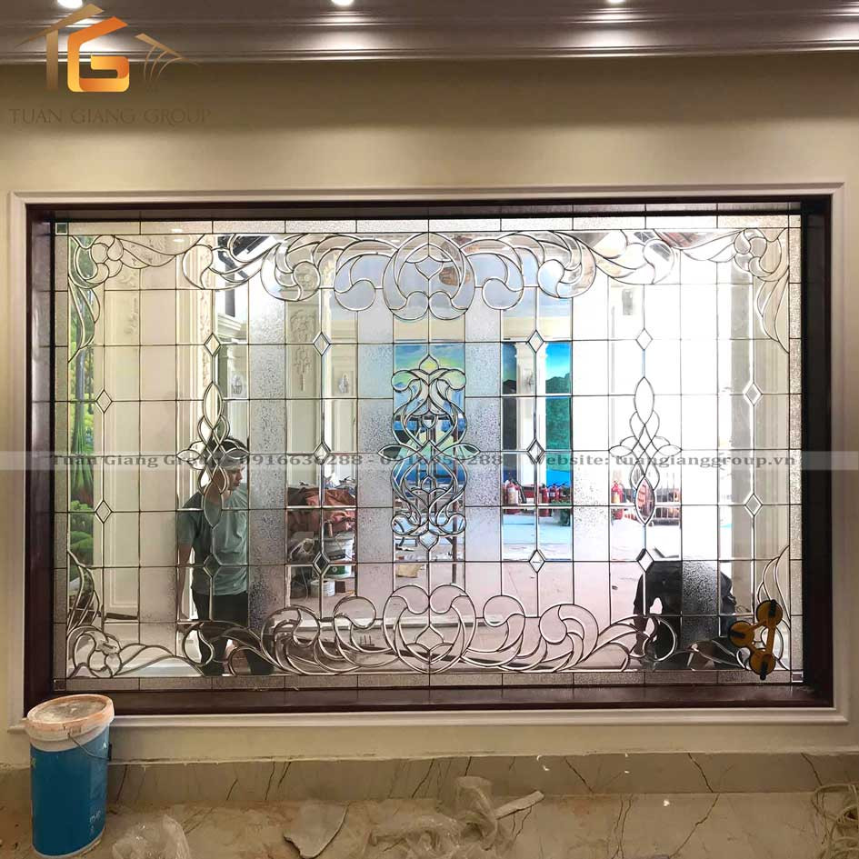 Vách Kính Hoa Đồng 015